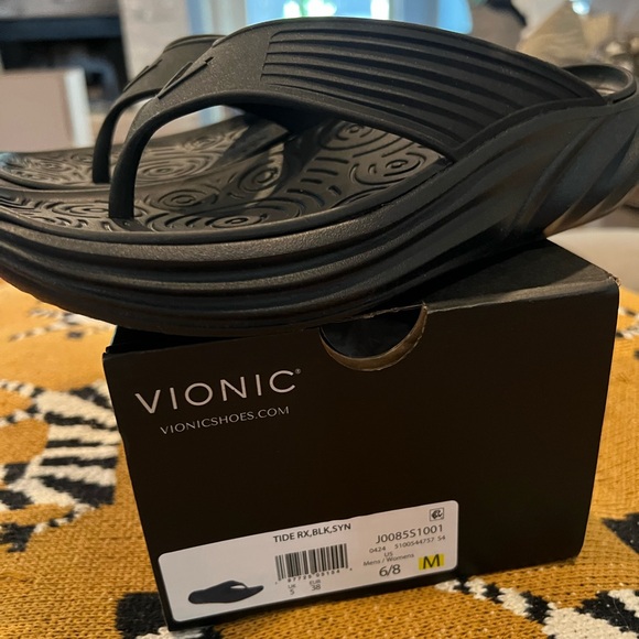 Vionic Recovery Tide Sandal Black women’s 8 - Picture 5 of 6